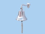 Handcrafted Model Ships BL2019-9C Chrome Hanging Ship's Bell 11
