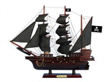 Handcrafted Model Ships Black-Falcon-Black-Sails-20 Wooden Captain Kidd's Black Falcon Black Sails Pirate Ship Model 20