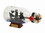 Handcrafted Model Ships Black-Pearl-Bottle-5 Black Pearl Pirate Ship in a Glass Bottle 5"