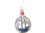 Handcrafted Model Ships BluenoseBottle4-x Bluenose Sailboat in a Glass Bottle Christmas Ornament 4"