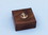 Handcrafted Model Ships C0-0629 Robert Frost Road Not Taken Compass with Rosewood Box 4"