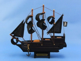 Handcrafted Model Ships Car Pirate-7 Caribbean Pirate 7"