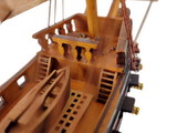 Handcrafted Model Ships Caribbean-Pirate-15-Lim-White-Sails Wooden Caribbean Pirate White Sails Limited Model Pirate Ship 15