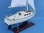 Handcrafted Model Ships Catalina Wooden Catalina Yacht Model 24"