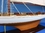 Handcrafted Model Ships Columbia 60 Wooden Columbia Model Sailboat Decoration 60"