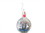 Handcrafted Model Ships ConBottle4-x USS Constitution Model Ship in a Glass Bottle Christmas Ornament 4"