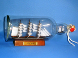 Handcrafted Model Ships Cutty Bottle Cutty Sark Ship in a Bottle 11