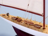 Handcrafted Model Ships D0404 Wooden Columbia Limited Model Sailboat 25