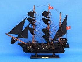 Handcrafted Model Ships FANCY 20 Wooden Henry Avery's The Fancy Model Pirate Ship 20"