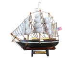 Handcrafted Model Ships Flying-Cloud-7-XMASS Wooden Flying Cloud Model Ship Christmas Tree Ornament