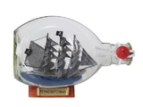 Handcrafted Model Ships Flying-Dutchman-Bottle-7 Flying Dutchman Pirate Ship in a Glass Bottle 7