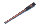 Handcrafted Model Ships FT-0212-AC-L Deluxe Class Admiral's Antique Copper Leather Spyglass Telescope 27