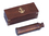 Handcrafted Model Ships FT-0224AC Deluxe Class Captain's Antique Copper Spyglass Telescope 15&quot; with Rosewood Box
