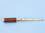 Handcrafted Model Ships FT-0230 Deluxe Class Solid Brass - Wood Captain's Spyglass Telescope 15" w/ Rosewood Box