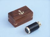 Handcrafted Model Ships FT-0262 Solid Brass with Leather Spyglass 6