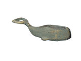 Handcrafted Model Ships G-20-035-BRONZE Antique Seaworn Bronze Cast Iron Whale Bottle Opener 7