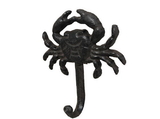 Handcrafted Model Ships G-54-725-cast-iron Cast Iron Wall Mounted Crab Hook 5"