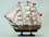 Handcrafted Model Ships hmssurprise14 Wooden Master And Commander HMS Surprise Tall Model Ship 14"