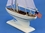 Handcrafted Model Ships Intrepid-16 Wooden Intrepid Model Sailboat Decoration 16"