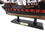 Handcrafted Model Ships Jolly-Roger-26-Black-Sails Wooden Captain Hook's Jolly Roger from Peter Pan Black Sails Limited Model Pirate Ship 26"