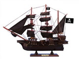 Handcrafted Model Ships Jolly-Roger-Black-Sails-15 Wooden Captain Hook's Jolly Roger from Peter Pan Black Sails Pirate Ship Model 15