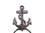Handcrafted Model Ships K-0102-cast iron Cast Iron Anchor Towel Holder 8.5"