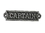 Handcrafted Model Ships k-0164A-silver Antique Silver Cast Iron Captain Sign 6"
