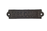Handcrafted Model Ships K-0164G-Cast-Iron Cast Iron Welcome Sign 6