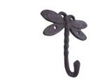Handcrafted Model Ships k-0776D-cast-iron Cast Iron Dragonfly Decorative Metal Wall Hook 5