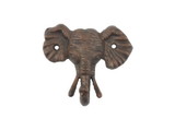 Handcrafted Model Ships K-0813-rc Rustic Copper Cast Iron Elephant Hook 5