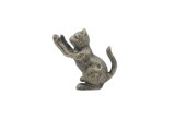 Handcrafted Model Ships K-0892A-gold Rustic Gold Cast Iron Cat Door Stopper 5