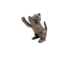 Handcrafted Model Ships K-0892A-rc Rustic Copper Cast Iron Cat Door Stopper 5