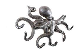 Handcrafted Model Ships K-0942-cast iron Cast Iron Octopus Hook 11&quot;
