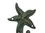 Handcrafted Model Ships K-1112-starfish-bronze Antique Seaworn Bronze Cast Iron Starfish Hook 4"