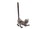 Handcrafted Model Ships K-1331-Cast-Iron-Toilet Cast Iron Cat Extra Toilet Paper Stand 10"