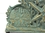 Handcrafted Model Ships K-1408-bronze Antique Bronze Cast Iron Seashell Napkin Holder 7&quot;