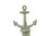Handcrafted Model Ships K-1414B-bronze-Toilet Rustic Seaworn Bronze Cast Iron Anchor Extra Toilet Paper Stand 16"