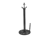 Handcrafted Model Ships K-1414B-silver Antique Silver Cast Iron Anchor Paper Towel Holder 16