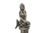 Handcrafted Model Ships K-1414D-silver-Toilet Antique Silver Cast Iron Mermaid Extra Toilet Paper Stand 16&quot;