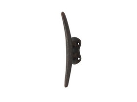Handcrafted Model Ships K-1461A-rc Rustic Copper Cast Iron Cleat Wall Hook 6"