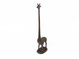 Handcrafted Model Ships K-1623-rc Rustic Copper Cast Iron Giraffe Paper Towel Holder 19