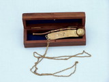 Handcrafted Model Ships K-235-AN Antique Brass Boatswain (Bosun) Whistle 5