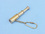 Handcrafted Model Ships K-250 Solid Brass Telescope Key Chain 6"