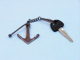 Handcrafted Model Ships K-307 Antique Copper Admiralty Anchor Key Chain 6