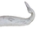 Handcrafted Model Ships K-49002-W Whitewashed Cast Iron Whale Hook 6"