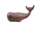 Handcrafted Model Ships K-49006-RC Rustic Copper Cast Iron Whale Paperweight 5