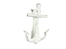 Handcrafted Model Ships K-62024-W Rustic Whitewashed Cast Iron Decorative Anchor Door Knocker 6