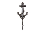Handcrafted Model Ships K-665-cast iron Cast Iron Anchor Hook 7