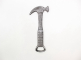 Handcrafted Model Ships K-9010A-Silver Rustic Silver Cast Iron Hammer Bottle Opener 7