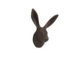Handcrafted Model Ships K-9037A-rc Rustic Copper Cast Iron Decorative Rabbit Hook 5